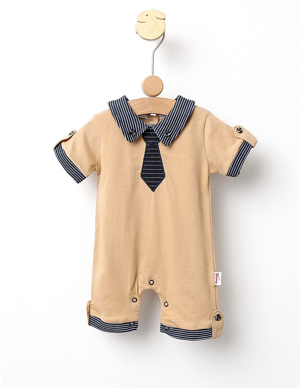 Salopeta Cravatli Bebe model bej