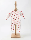 Salopeta cu botosei World Of Hearts, alb-rosu picture - 1