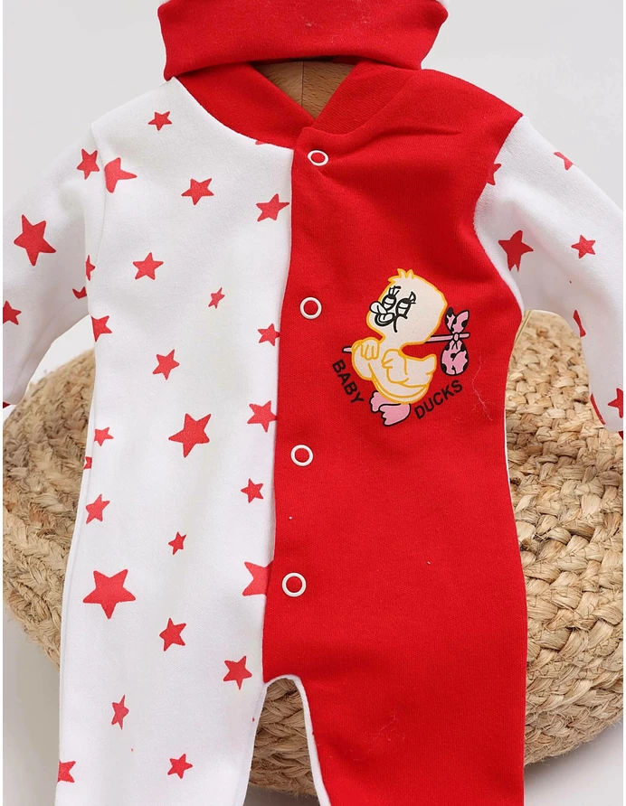 Salopeta cu fes Baby Duck\'s rosu picture - 2