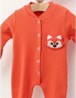Salopeta cu fes Nana Foxy, caramiziu