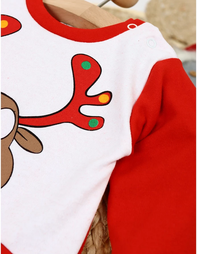 Salopeta cu fes si cornite de ren Craciunul picture - 3