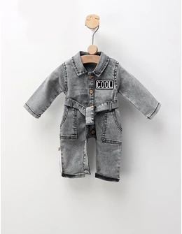 Salopeta de blug Cool Kids, gri