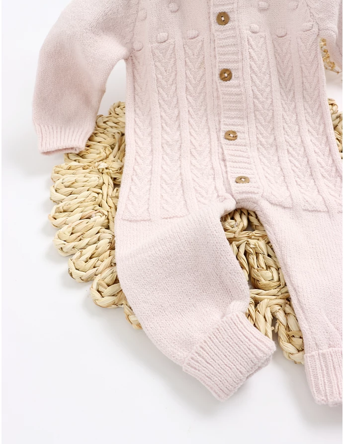 Salopeta Lana Naturala Geo roz picture - 3