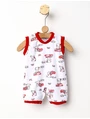 Salopeta Love Cats M-S model rosu picture - 1
