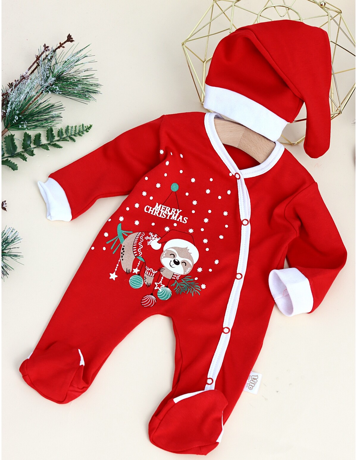 Salopeta Merry-Christmas Babyx
