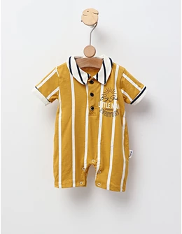 Salopeta Polo Little Man, cu galben