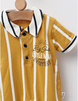 Salopeta Polo Little Man, cu galben