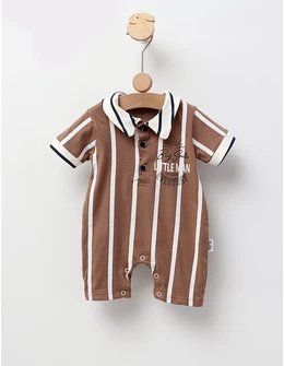 Salopeta Polo Little Man, cu maro