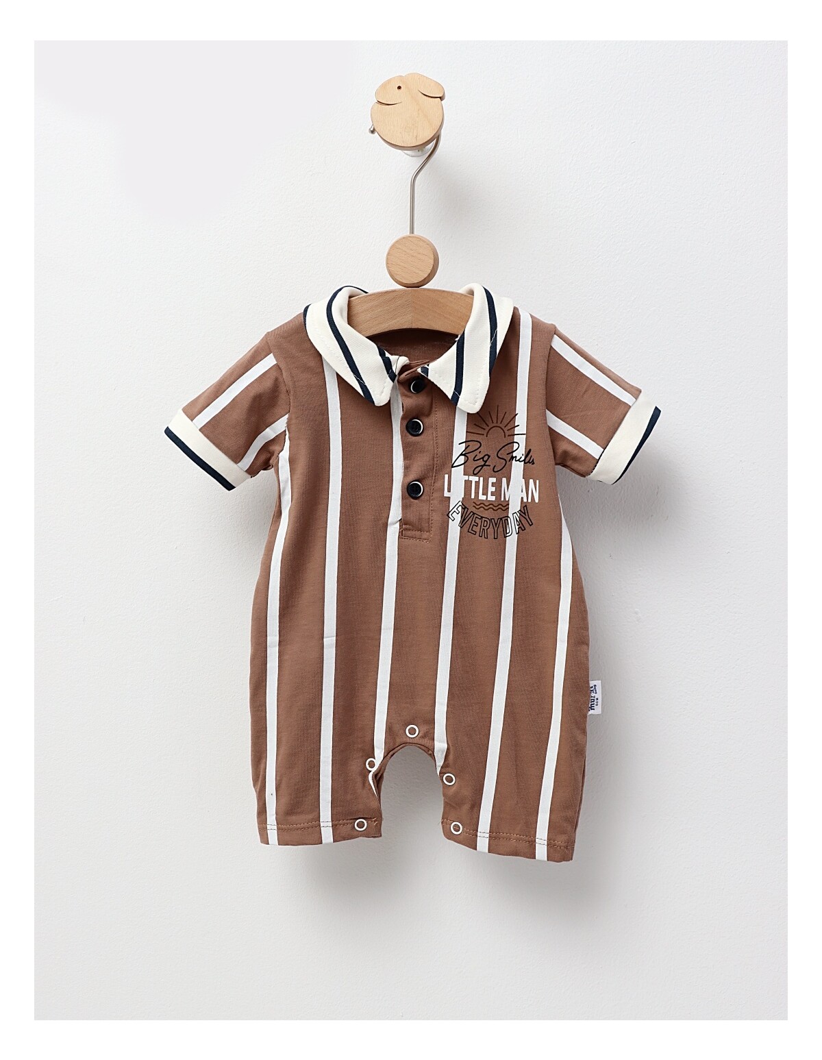 Salopeta Polo Little Man, cu maro