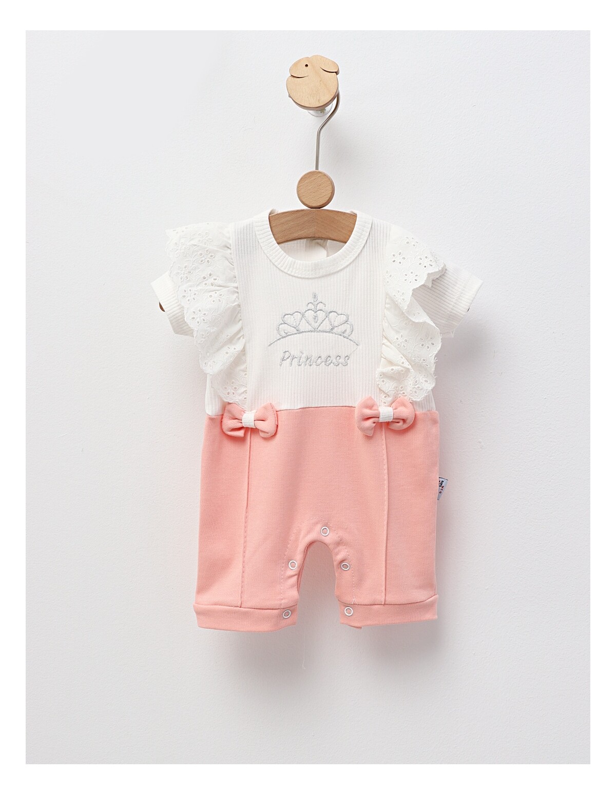 Salopeta Princess Any, cu roz