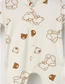 Salopeta ursuletul Cici ecru