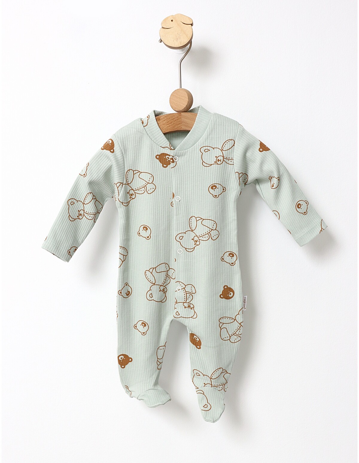 Salopeta ursuletul Cici verde deschis