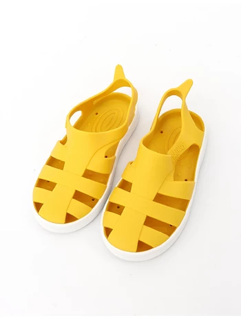 Sandale Boatilus BIOTY baby galben picture - 6