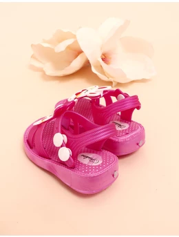 Sandale cu sunet si Iepuras model roz 2