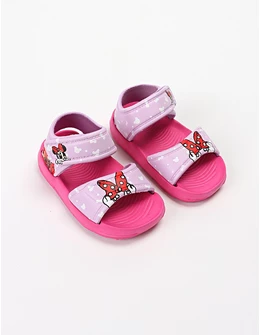 Sandale spuma cu arici, Minnie cu ciclam