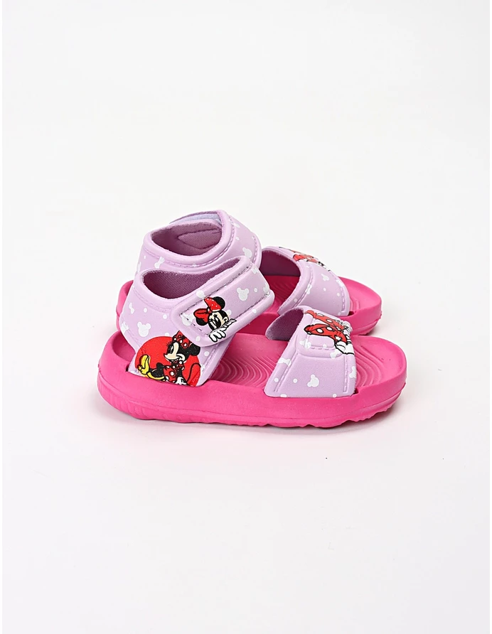 Sandale spuma cu arici, Minnie cu ciclam picture - 4