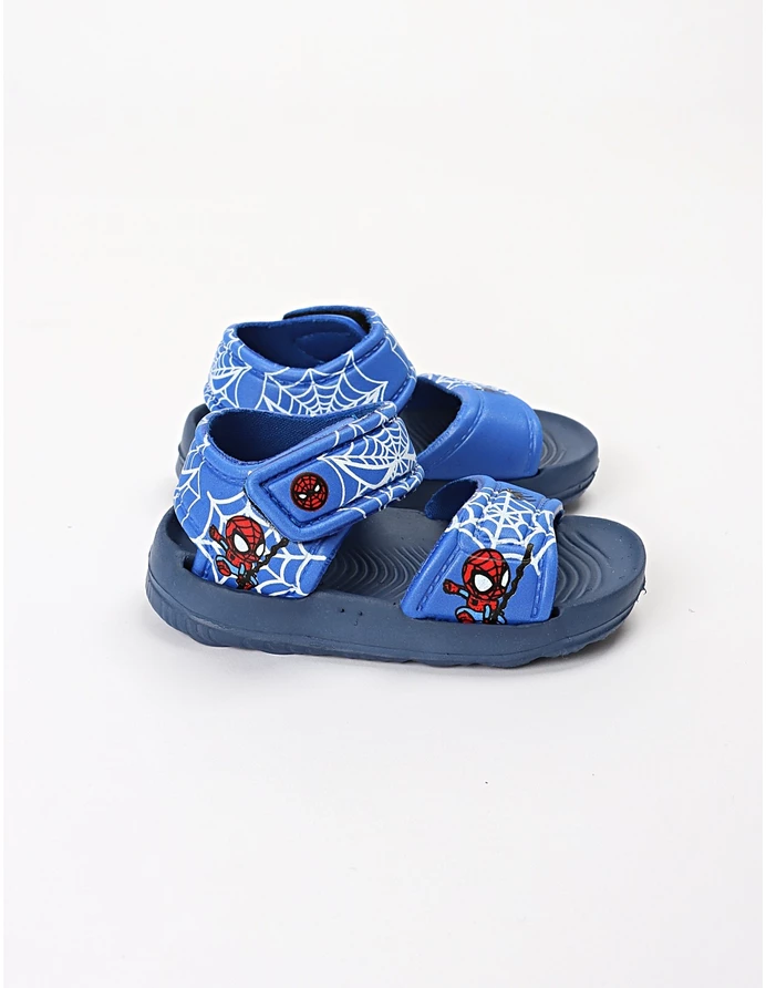 Sandale spuma cu arici, Spider-Man albastru picture - 3