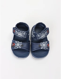 Sandale spuma cu arici, Spider-Man bleumarin