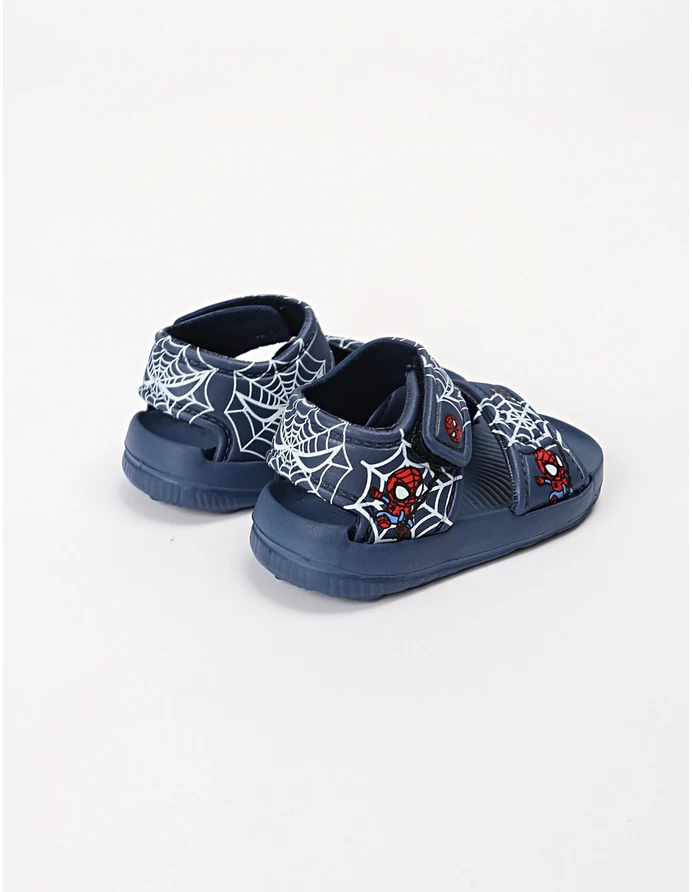 Sandale spuma cu arici, Spider-Man bleumarin picture - 3