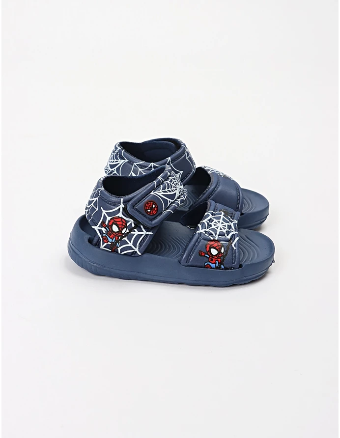 Sandale spuma cu arici, Spider-Man bleumarin picture - 4