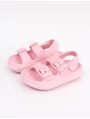 Sandale spuma de fetite cu bretele roz 3