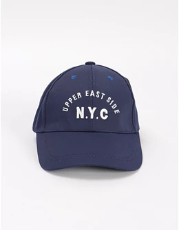 Sapca baietei NY, East Side, bleumarin