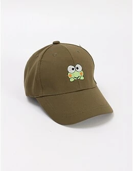 Sapca copii, Broscuta, verde-army
