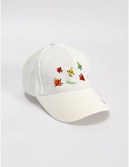 Sapca copii, Go Fresh Fruits, alb