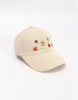 Sapca copii, Go Fresh Fruits, ecru