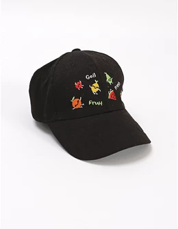 Sapca copii, Go Fresh Fruits, negru