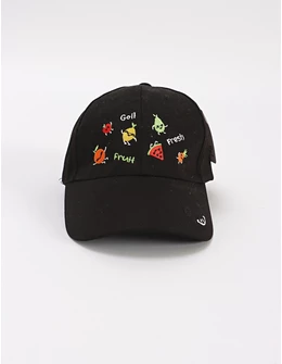 Sapca copii, Go Fresh Fruits, negru
