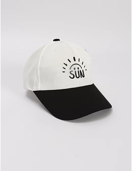 Sapca copii, Sun, alb-negru