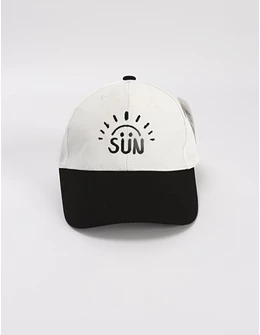 Sapca copii, Sun, alb-negru