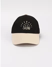 Sapca copii, Sun, negru-ecru picture - 2