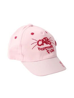 Sapca fetite Cats roz pal