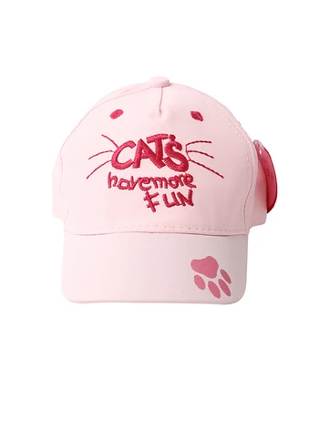 Sapca fetite Cats roz pal picture - 2