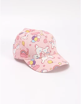 Sapca fetite Unicorn si Baloane, roz