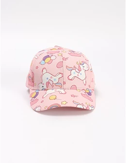 Sapca fetite Unicorn si Baloane, roz