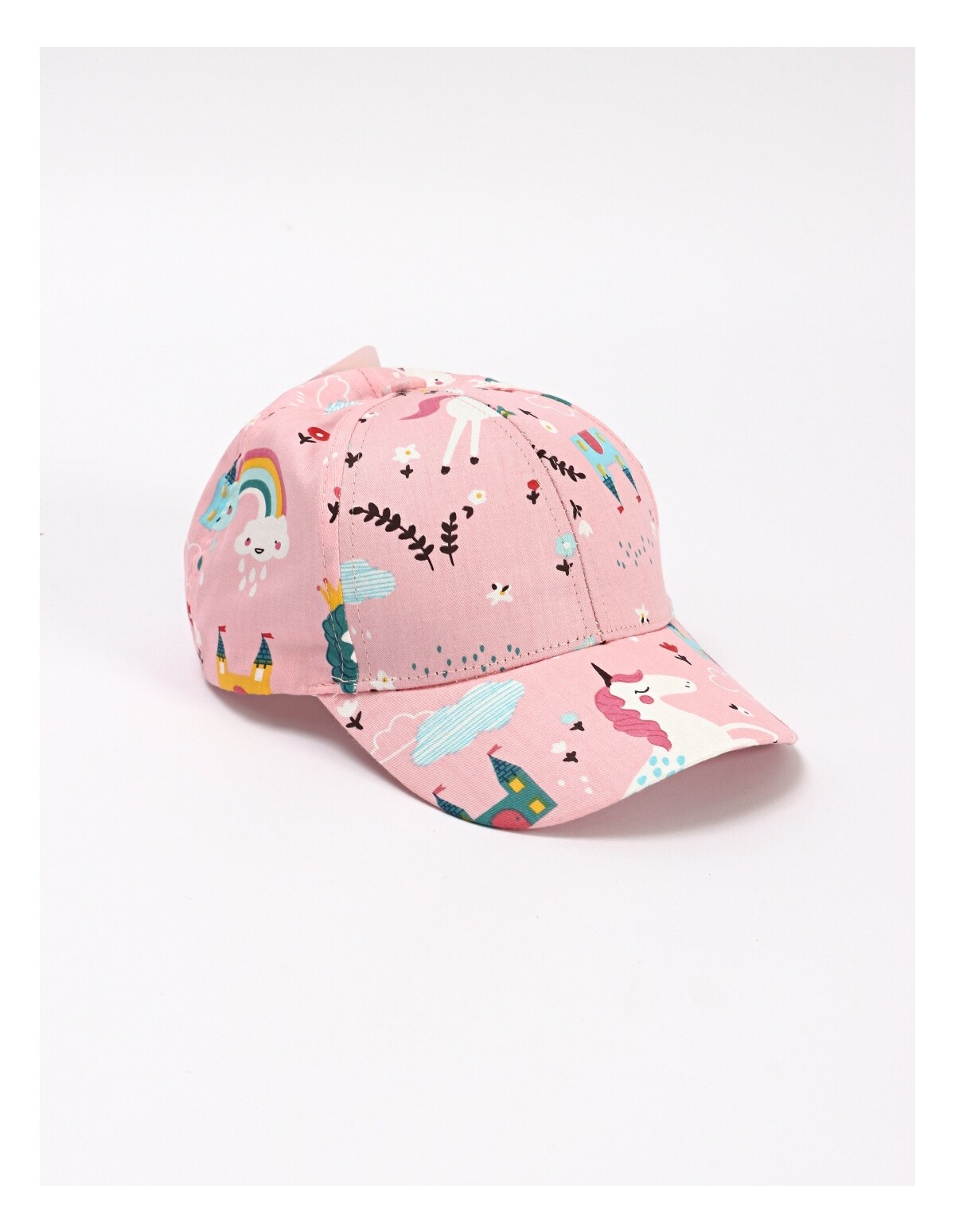 Sapca fetite Unicorn si Castel, roz