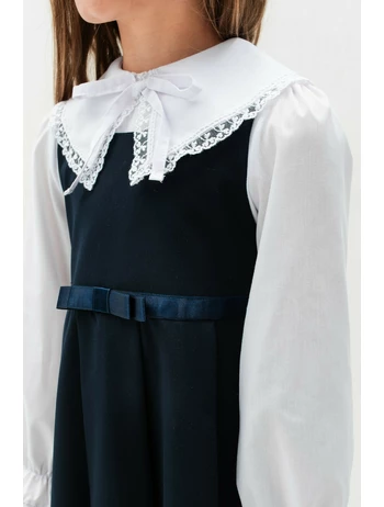 Sarafan premium I love School model cu negru picture - 7