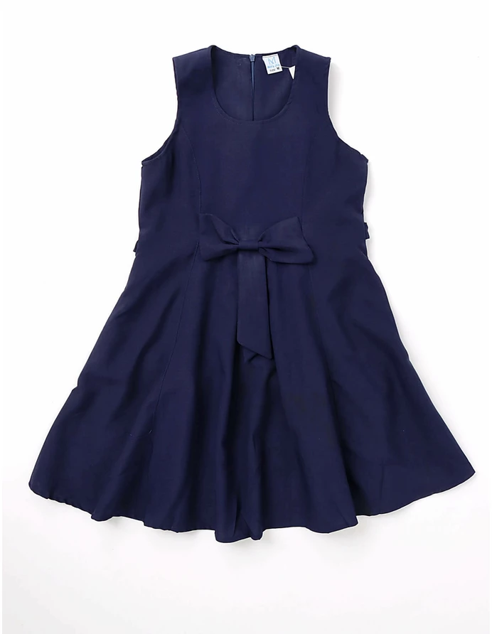 Sarafan scoala fundita Irina bleumarin picture - 3