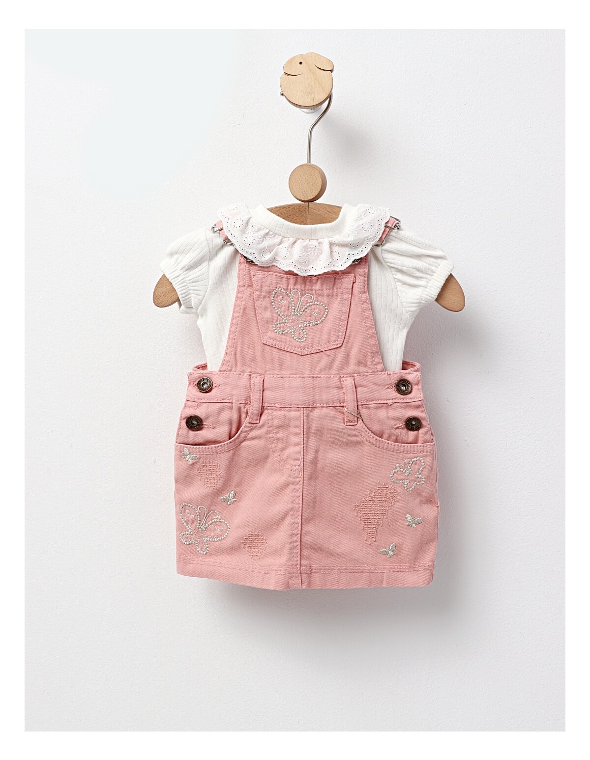 Sarafan si tricou Raisa roz