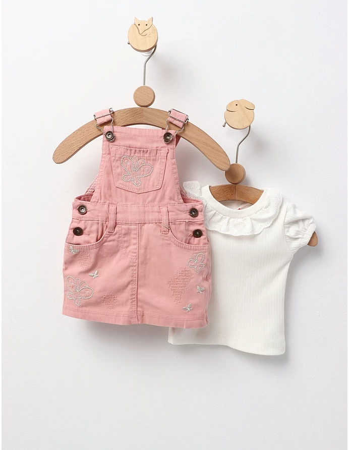 Sarafan si tricou Raisa roz picture - 4