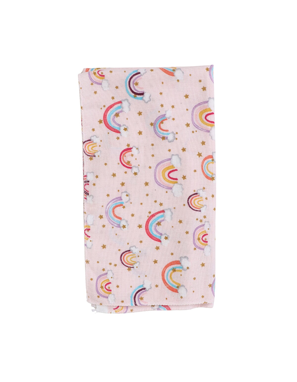 Scutec finet imprimat Curcubeie, cu roz