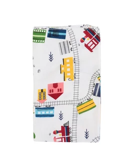 Scutec finet imprimat Railroad multicolor