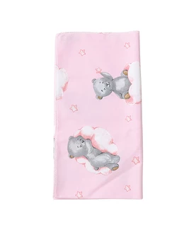 Scutec finet imprimat Sleepy Bear, roz