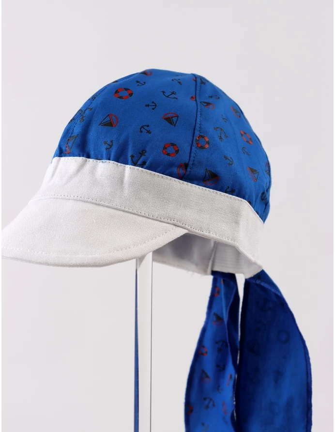 Sepcuta Ancora & Sail albastru-alb picture - 4