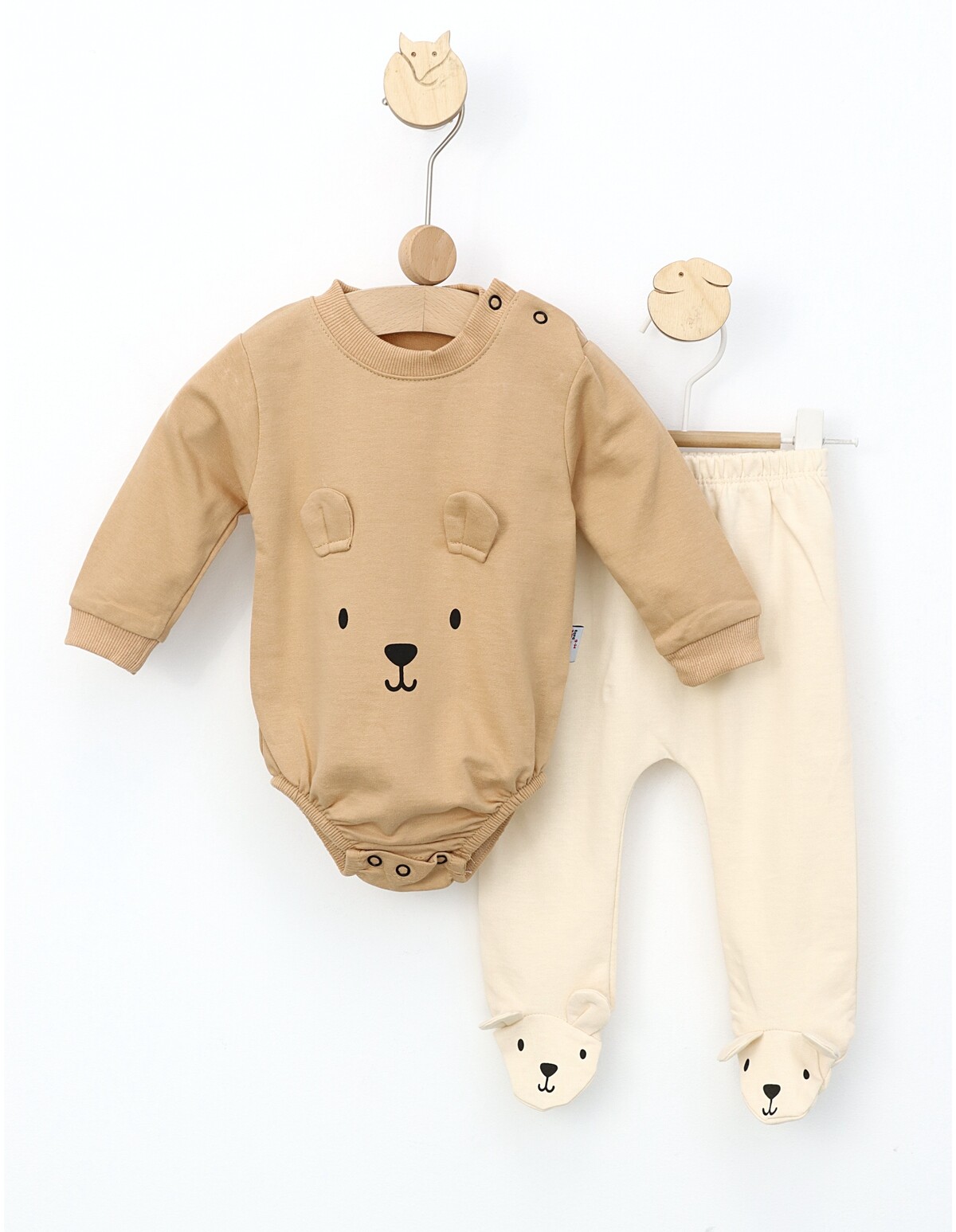 Set 2 piese Berry The Rabbit bej
