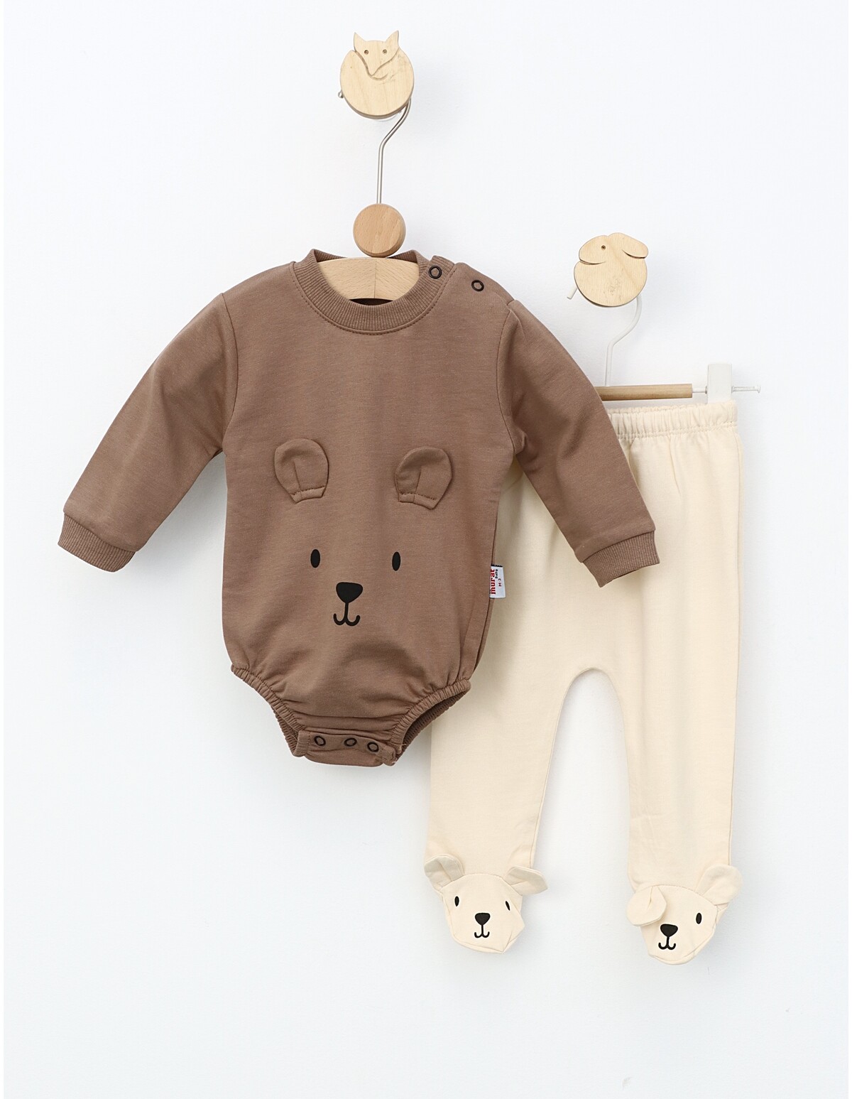 Set 2 piese Berry The Rabbit maro