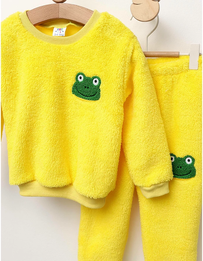 Set 2 piese, Broscuta, model galben picture - 2